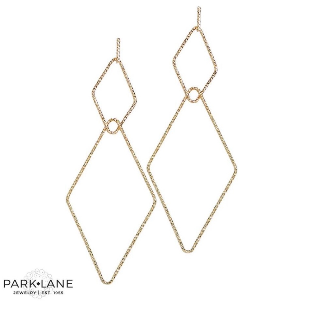 Park lane Jagger Gold Geometric Earrings